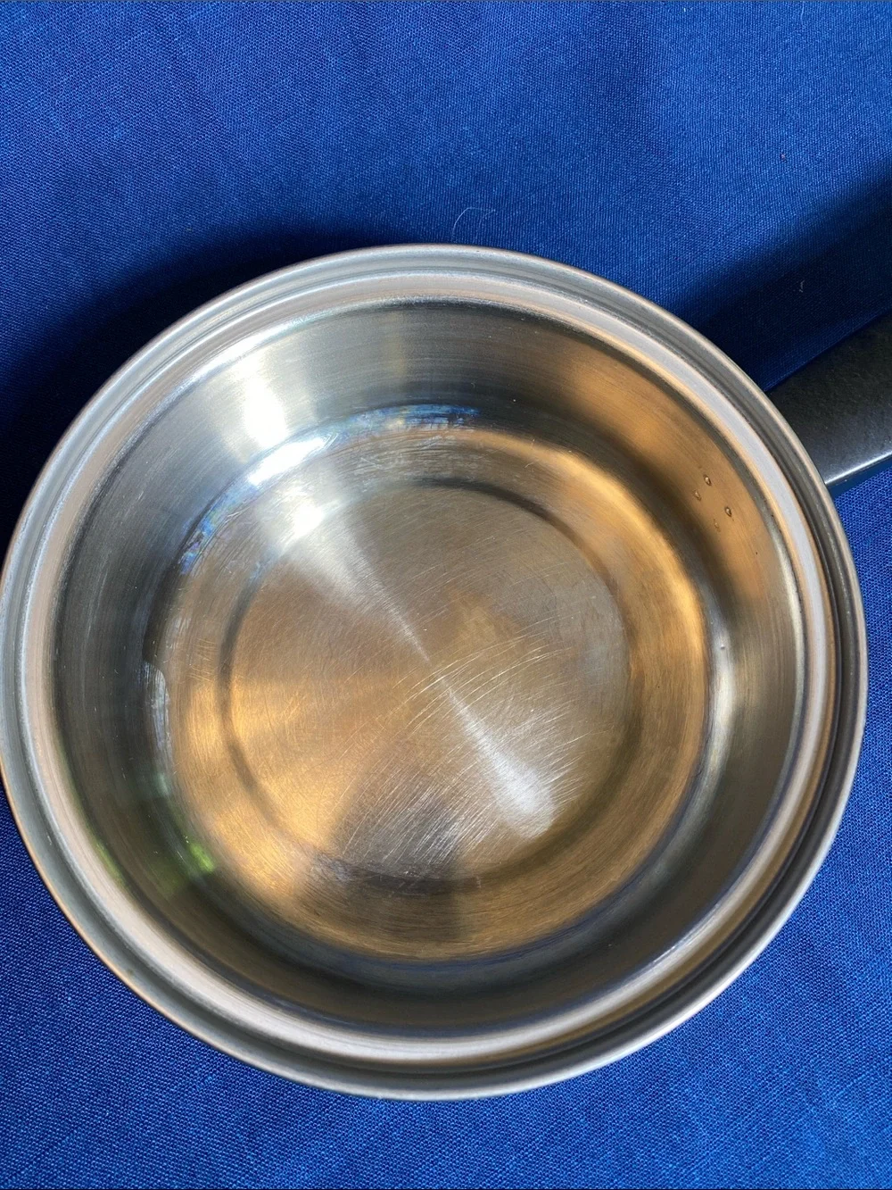 Duncan Hines 1-quart Saucepan Regal Ware 3-ply 18-8 Stainless Steel Pot&Lid VTG
